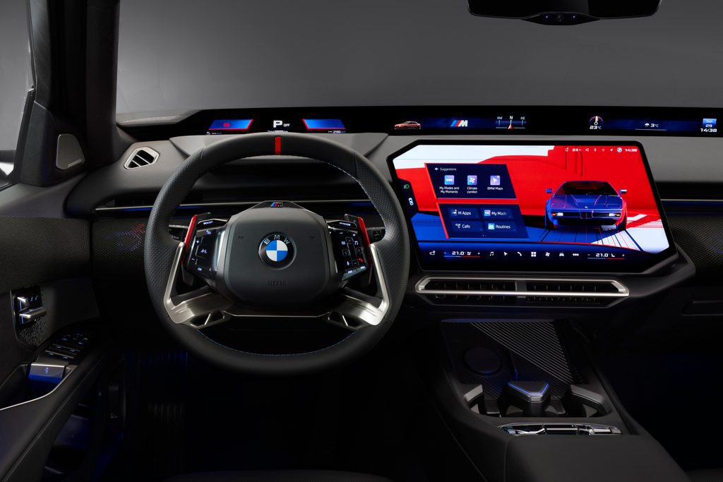 wnętrze bmw seria 3 w wersji M350