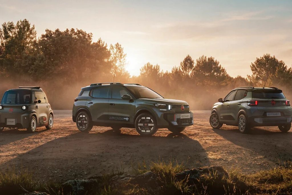 Citroën OUTDOOR: nowa topowa wersja C3, C3 Aircross i Ami. Bez napędu 4×4, za to z maskotką Citroën C3 Aircross OUTDOOR w kolorze Sequoia Green