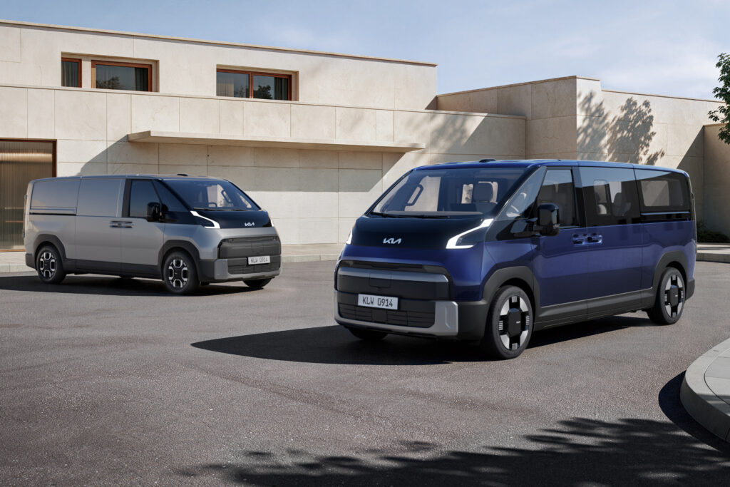 Kia PV7 w wersji Cargo Long podczas premiery na targach IAA Transportation 2026