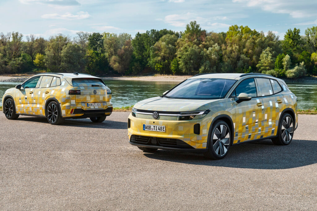 Volkswagen ID. Tiguan zastąpi ID.4. Premiera 9 października 2026 Volkswagen ID. Tiguan w kamuflażu - prototyp następcy ID.4 i ID.5
